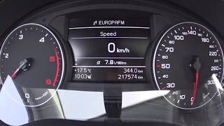 Audi A6 C7 2.0 TDI (177hp) acceleration