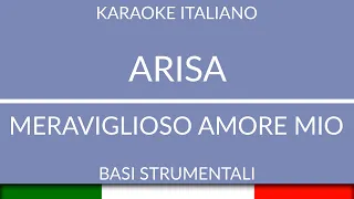 ARISA - MERAVIGLIOSO AMORE MIO (KARAOKE STRUMENTALE) [base karaoke italiano]🎤
