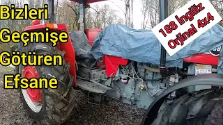 Massey ferguson 188 Efsane Traktör Orjinal 4X4 / Eskiden Bu Traktör İle çok Anılarımız Oldu