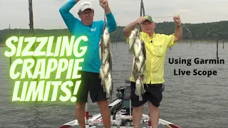 Using Garmin Live Scope For Sizzling Crappie Limits - July 31, 2021 (#35)