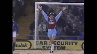 Oldham Athletic v West Ham United, 16 April 1994