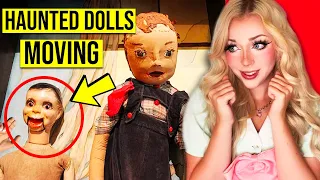 CREEPIEST HAUNTED DOLLS & TOYS Caught MOVING On Camera..(*SCARY*)