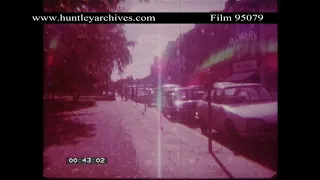 Peckham Rye 1970's.  Archive film 95079