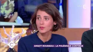 Angot - Rousseau : la polémique continue - C à Vous - 03/10/2017