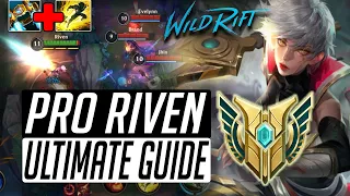 CHALLENGER RIVEN GUIDE HOW TO PLAY RIVEN LIKE A PRO IN WILD RIFT