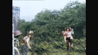 [4k, 50fps, colorized] (1899) The first Western film: Kidnapping by Indians.