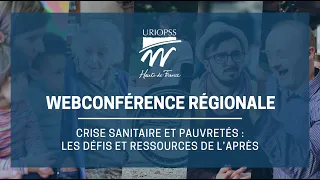 Replay webconférence « Crise sanitaire et pauvretés : Les défis et ressources de l’après »