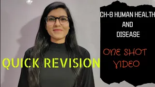 Ch-8 Human Health And Disease | Class 12 | One Shot Video | Quick Revision | Boards |NEET | AIIMS