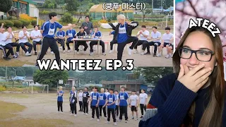 IT'S P.E TIME | "ATEEZ(에이티즈) WANTEEZ EP.3 이건 입에서 나는 소리가 아닙니다 슉-슈슉 슈슈슉" Reaction