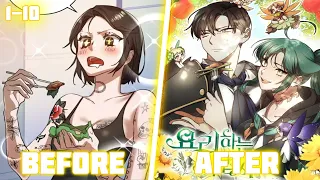 1-10 A Tattoo Artist Transmigrated To The Novel She Read And Possessed The Dragon Power|Manhwa Recap