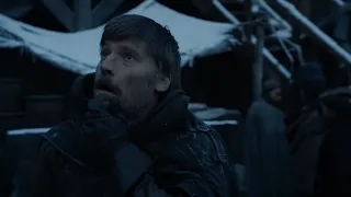 Game Of Thrones 8X01 Ending Scene | Jaime Lannister arrives at Winterfell and Meets Bran Stark (HBO)