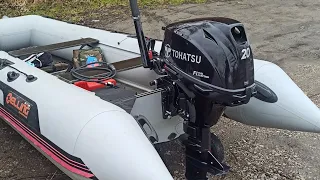 Silnik zaburtowy tohatsu 20 hp         outboard engine tohatsu 20 hp