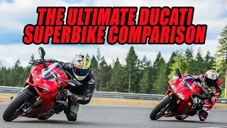 The Ultimate Ducati Superbike Comparison