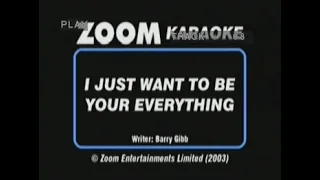 I Just Want To Be Your Everything - Karaoke | Andy Gibb