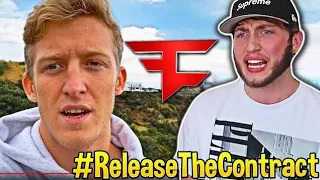 Streamers React To Tfue Response to Banks & FaZe Clan! #ReleaseTheContract