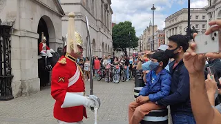 Kid Was Scared? Changing Of The Guard