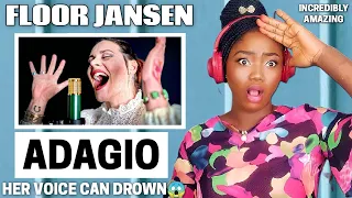 Floor Jansen - Adagio (Lara Fabian Cover) REACTION!!!😱 | Her Voice Can Drown A River😱 - So Magical