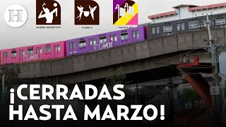 Estaciones Pantitlán, Puebla y Cd. Deportiva de la L9 del Metro cerrarán a partir del 19 de octubre