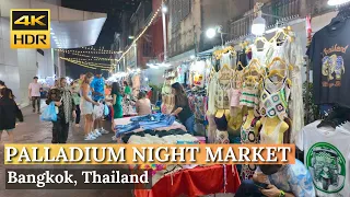 [BANGKOK] Palladium Night Market "Place For Night Shopping At Pratunam" | Thailand [4K HDR]