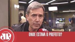 Enquanto cidade entra em colapso, prefeito brinca na internet | Marco Antonio Villa | Jovem Pan