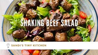 【 Shaking Beef Salad 】Vietnamese-style Beef Recipe | How to make Bo Luc Lac 越式牛柳粒