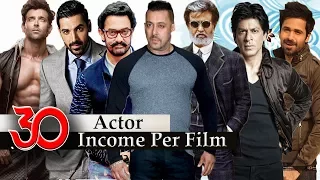 Bollywood Actors Salary - 30 Popular Highest Paid Bollywood Actor | Per Film Income |