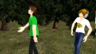 {MMD} Just be Friends (PewDiePie and Tobuscus)