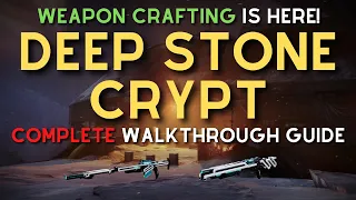 COMPLETE Walkthrough Guide to Deep Stone Crypt | ALL Roles, Mechanics & Perspectives