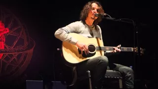 Chris Cornell Cleaning My Gun Benaroya Hall Seattle 9/29/2015