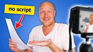 2 hacks to read a script while looking into the camera