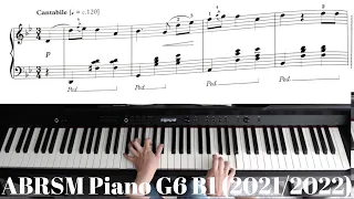 ABRSM 2021&2022 Grade 6 piano B1: Mazurka in G minor