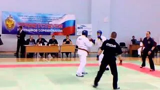 чемпионат России по рукопашному бою Алиев Султан