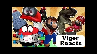 Viger Reacts to SMG4's "Stupid Mario Odyssey"