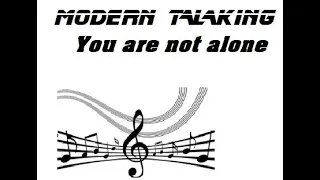 MODERN TALKING - You are not alone (COVER KORG PA 50) Nuty, akordy