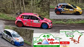 45 ° Rally Valle D ' Aosta PS 6 FENIS (riprese tutte le auto transitate) 5 5 24