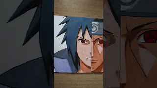 Drawing Itachi Uchiha #shorts