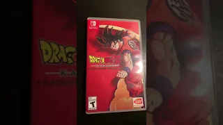 DragonBall Z Kakarot Unboxing for the Nintendo Switch !! + Home Screen Icon