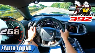 Dodge Challenger R/T SCAT PACK 392 | 6.4 HEMI V8 | 268KM/H on AUTOBAHN [NO SPEED LIMIT] by AutoTopNL