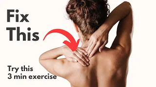 FIX Neck & Shoulder Tension With 3 Min Drill