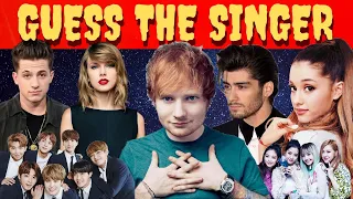 Guess th Singer in 3 Seconds | 100 Famous Singers to guess!!