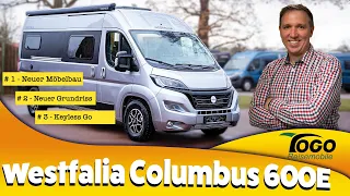 Die Zukunft von Westfalia - Columbus 600 E - 5,99 m mit Einzelbetten - Dieselheizung