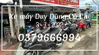 🔴3-7-2022 Xe máy Duy Dũng Củ chi (0379666994)Lô xe máy giá rẻ.Thu mua xe máy củ.Bán góp trao đổi xe