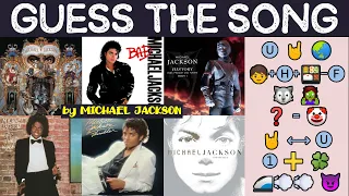 Guess the Song by MICHAEL JACKSON | 30-Item Emoji Music Quiz