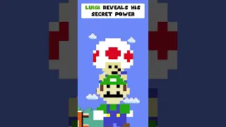 Luigi reveals his Secret Power #shorts