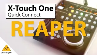 X-Touch One - Set up with Reaper