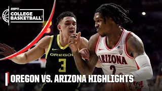 Oregon Ducks vs. Arizona Wildcats | Full Game Highlights | ESPN College Basketball
