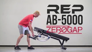 REP AB-5000 Adjustable Bench with ZeroGap™