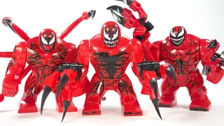 LEGO Venom Let There Be Carnage | Carnage Unofficial Lego Big figures Comparison