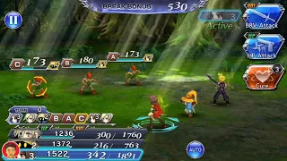 Dissidia Final Fantasy: Opera Omnia gameplay #1: Behemoth Boss Fight