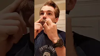 How to Remove Mustache Wax